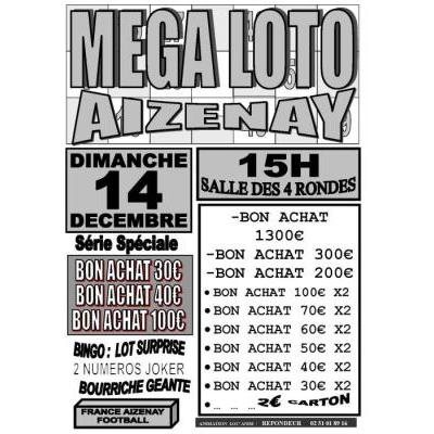 Photo du Méga Loto de Noël à Aizenay