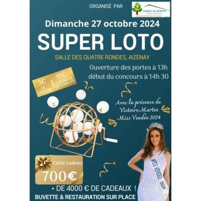 Photo du SUPER LOTO de l'association le ruleau à Aizenay