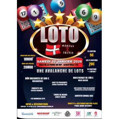 Photo du Grand Loto Mordus 2 Savoie à Albertville