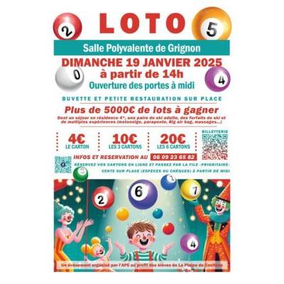 Photo du Loto de l'APE plaine de Conflans  à Albertville