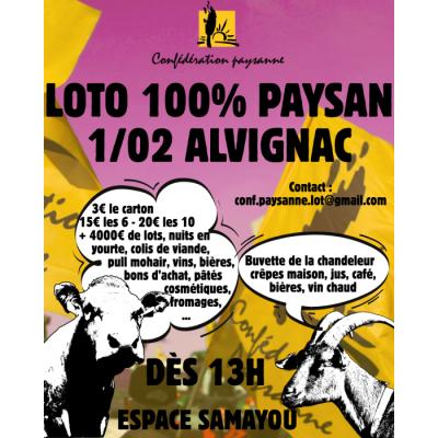 Photo du Loto 100% paysan 100% local à Alvignac