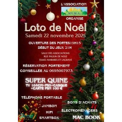 Photo du La MVMA joue au père noël à Ambarès-et-Lagrave