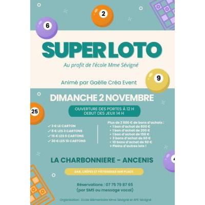 Photo du SUPER LOTO APE SEVIGNE à Ancenis