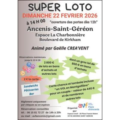 Photo du super loto à Ancenis