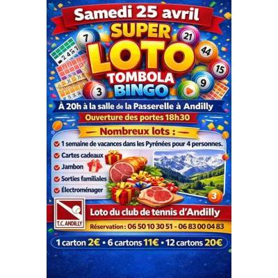 Photo du LOTO  du TENNIS Club Andilly à Andilly