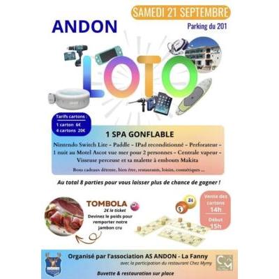 Photo du Énorme loto 8 parties  à Andon