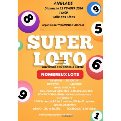 Photo du SUPER LOTO à Anglade
