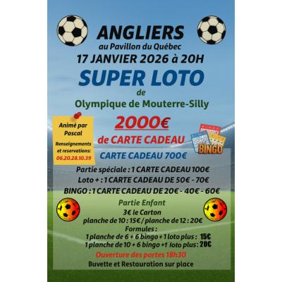 Photo du Super Loto de l'Olympique de Mouterre Silly à Angliers