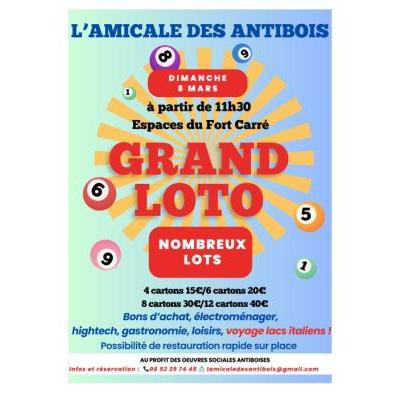 Photo du GRAND LOTO DE L'AMICALE DES ANTIBOIS à Antibes