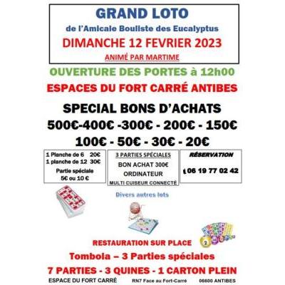 Photo du SUPER  LOTO DE L'A.B.E à Antibes