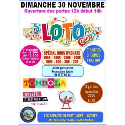 Photo du SUPER LOTO DE L'ABE à Antibes