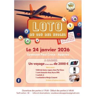 Photo du Loto du sou des &eacute;coles  à Apprieu
