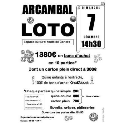 Photo du Loto de la pétanque à Arcambal
