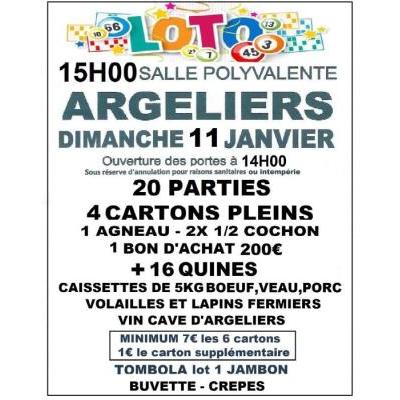 Photo du LOTO DE L’ASSOCIATION  LE POURQUOI DE LA CHOSE à Argeliers