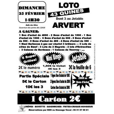 Photo du Loto 43 quines à Arvert