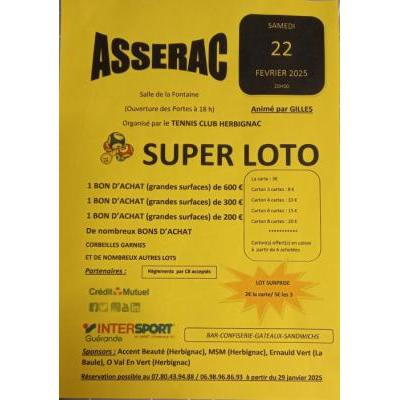Photo du Super Loto  animé par GILLES à Assérac