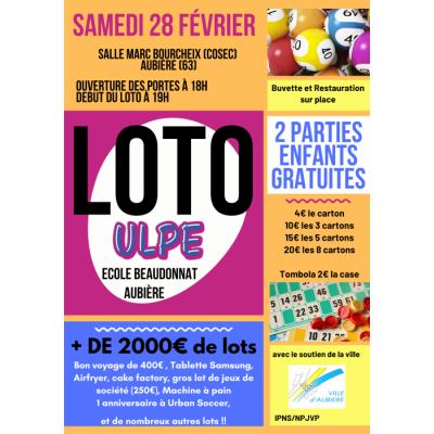 Photo du LOTO des parents d'&eacute;l&egrave;ves ULPE  à Aubière