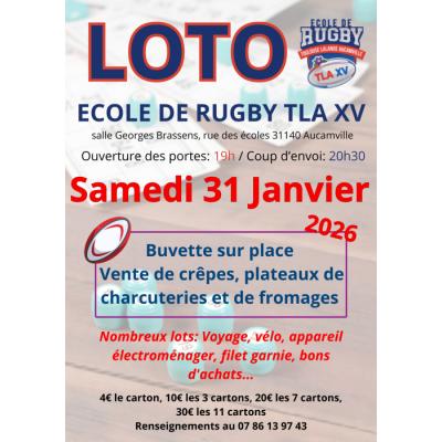 Photo du Loto Ecole de rugby TLA XV à Aucamville