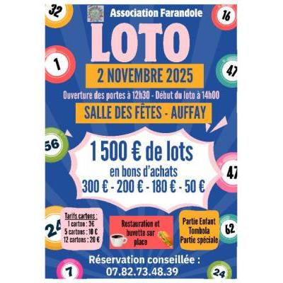 Photo du Loto annuel à Auffay
