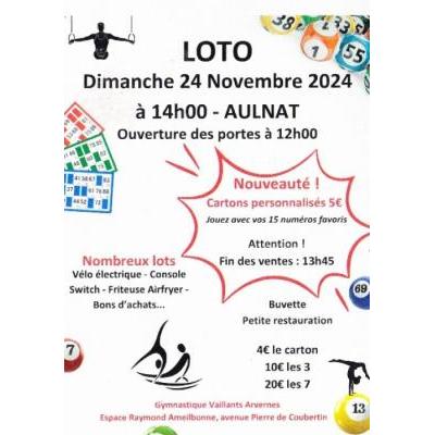 Photo du SUPER LOTO des VAILLANTS ARVERNES  à Aulnat