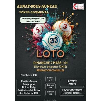 Photo du Loto du CDF à Aunay-sous-Auneau