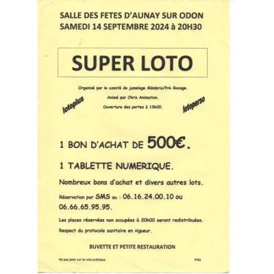 Photo du Suoer loto à Aunay-sur-Odon