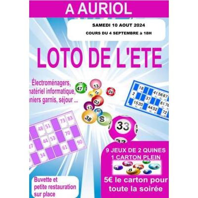 Photo du GRAND LOTO DE L'ETE à Auriol