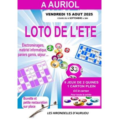 Photo du GRAND LOTO de l'ETE à Auriol