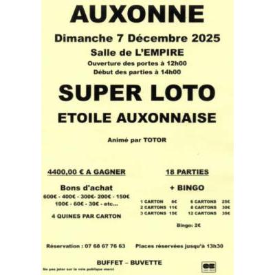 Photo du Super Loto Etoile Auxonnaise à Auxonne