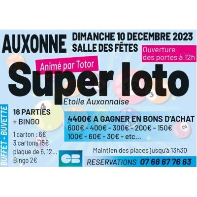 Photo du Super Loto Etoile Auxonnaise à Auxonne