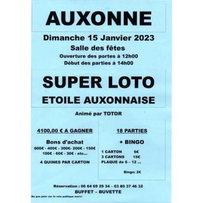 Photo du Super Loto Etoile Auxonnaise à Auxonne