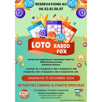 Photo du Super Loto Radio Fox à Auxonne