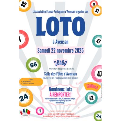 Photo du Loto de l'association Franco-Portugaise d'Avensan à Avensan