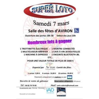 Photo du Super loto plus de 2000 euros de lot  à Aviron