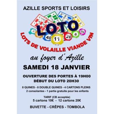 Photo du loto bingo à Azille