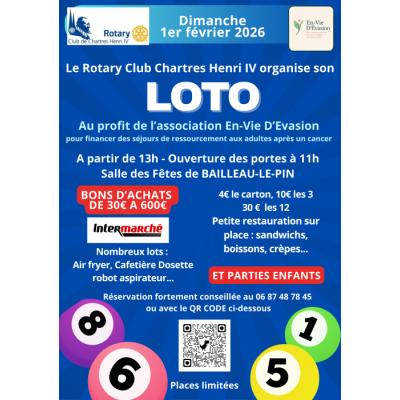Photo du LOTO DU ROTARY CLUB CHARTRES HENRI IV à Bailleau-le-Pin