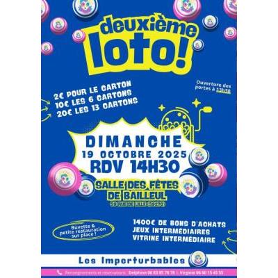 Photo du Deuxième loto des imperturbables 🩷💙 à Bailleul