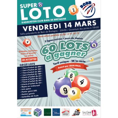 Photo du SUPER LOTO BADMINTON à Bain-de-Bretagne