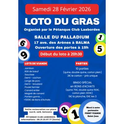 Photo du M&eacute;ga Loto du Gras à Balma