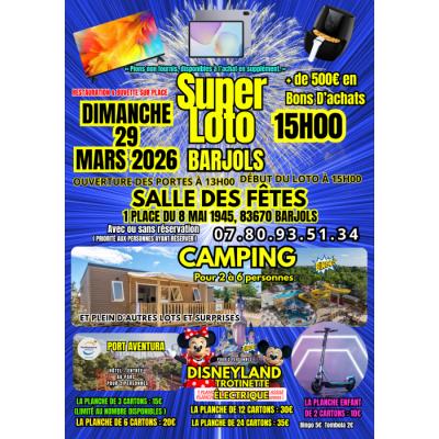 Photo du Super Loto  à Barjols