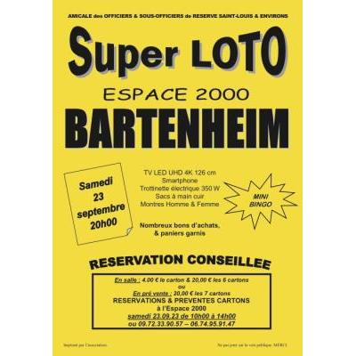 Photo du SUPER LOTO de l'AOSOR de Saint-Louis & environs à Bartenheim