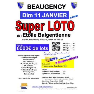 Photo du Super Loto de lETOILE BALGENTIENNE à Beaugency