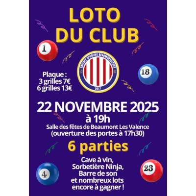 Photo du Loto de l'ES Beaumontéléger à Beaumont-lès-Valence