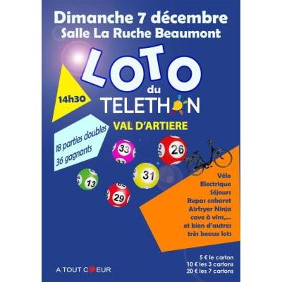 Photo du SUPER LOTO DU TELETHON à Beaumont