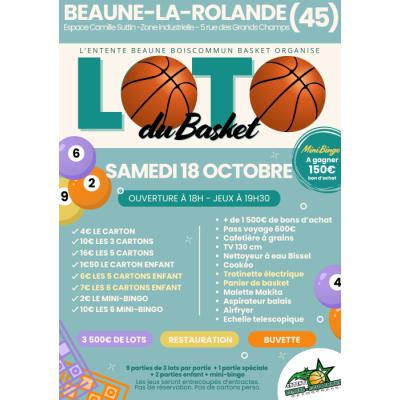 Photo du Loto du basket à Beaune-la-Rolande