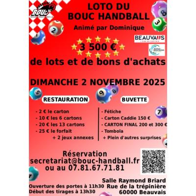 Photo du LOTO du BEAUVAIS OUC HANDBALL à Beauvais