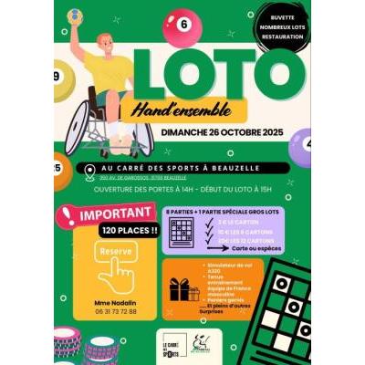 Photo du Super Loto Inclusif - Hand'ensemble Beauzelle Handball à Beauzelle