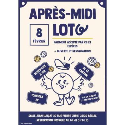 Photo du Super loto du 8 f&eacute;vrier  à Bègles