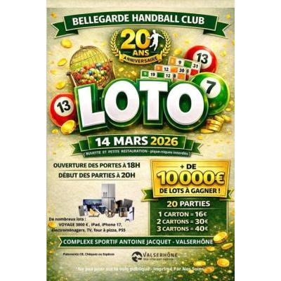 Photo du Loto du Handball (20&egrave;me &eacute;dition) à Bellegarde-sur-Valserine