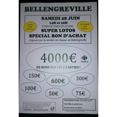 Photo du Super loto des chasseurs de Bellengreville  à Bellengreville